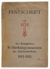 FESTSCHRIFT des Königlichen St. Matthiasgymnasiums zur Jahrhundertfeier 1811-1911.
